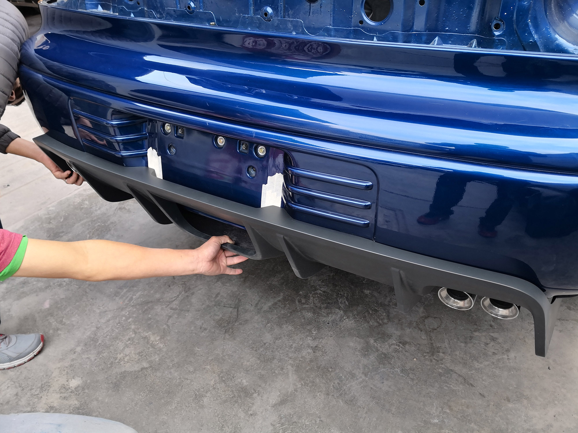 TwinZ 3000GT diffuser installation