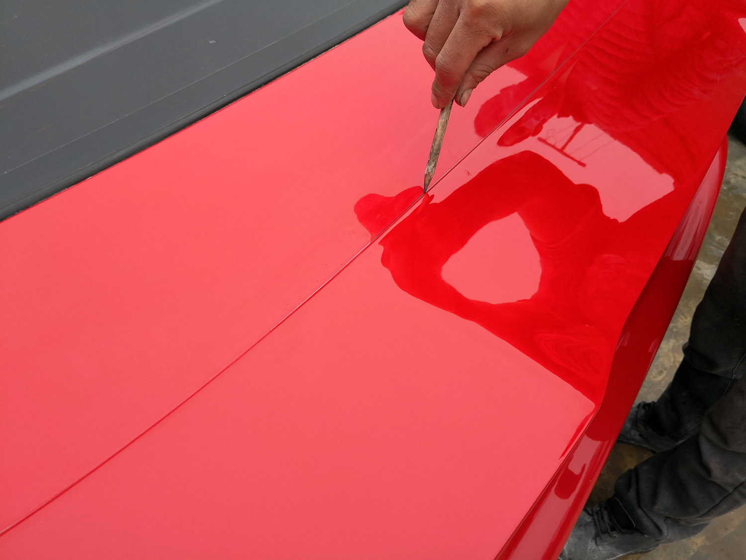 TwinZ rear wing 300ZX installation